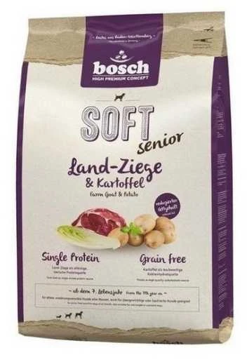 bosch Dog Senior HPC Soft Farm Goat (begrūdis, vieno baltymo) 12,5kg