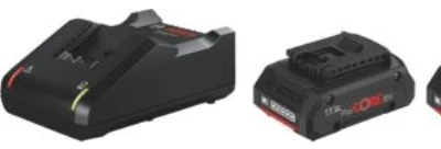  Bosch Akumuliatorius GBA 18V 2x4.0Ah ProCORE18V + kroviklis GAL 18V-40