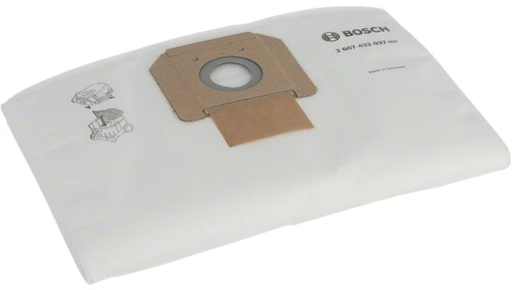 Bosch 2607432037 flisinio filtro maišeliai GAS 35, 5 vnt. rinkinys