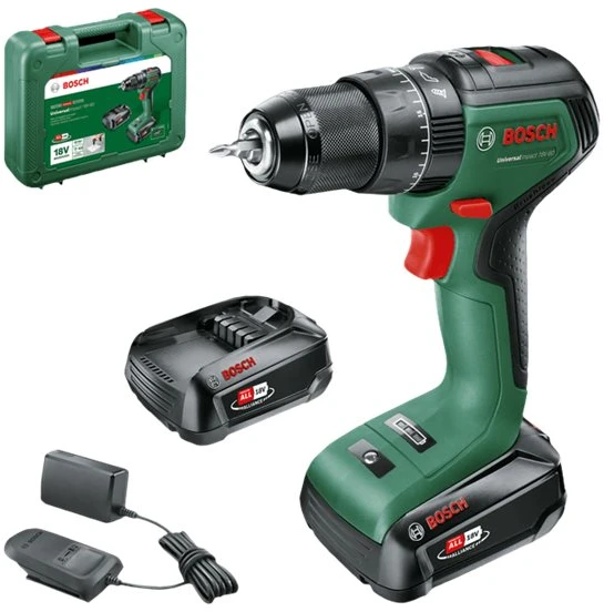 Bosch UniversalImpact18V-60,2Ah Akum.smūginis gręžtuvas