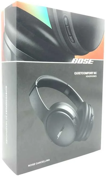 Belaidės ausinės Bose QuietComfort SC, Juodos spalvos