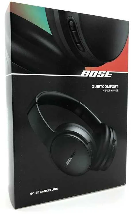 Belaidės ausinės Bose QuietComfort, Juodos spalvos