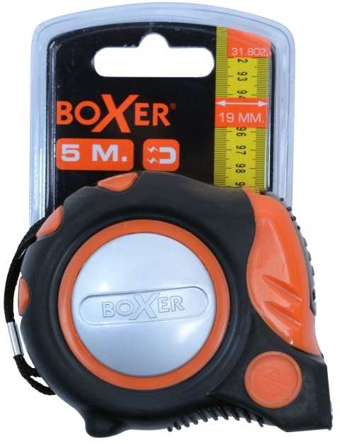 BOXER Båndmål 5 m. - Autostop