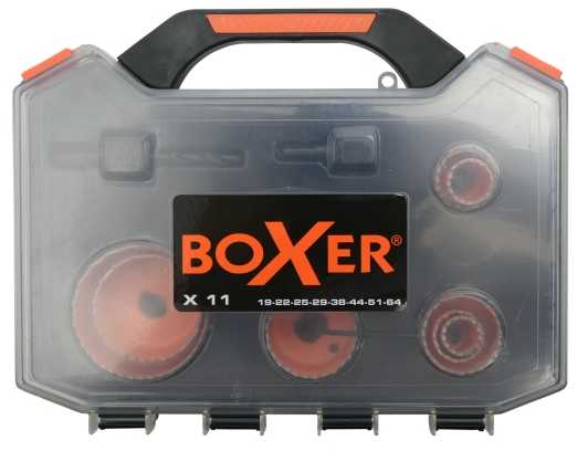 BOXER Hulsavsæt Elektriker 19-64 mm.