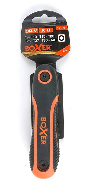 BOXER TORX nøglesæt 8 i 1
