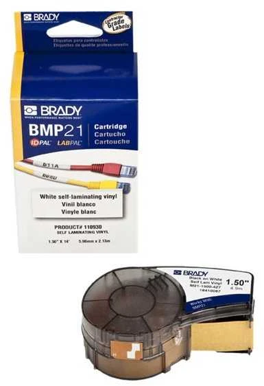 Brady Juoda ant baltos 4.26m x 38.1mm