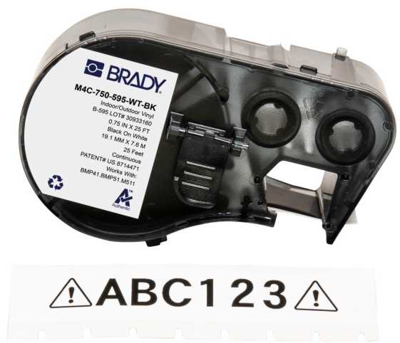 „Brady BMP41/BMP51/BMP53/M511 Label“