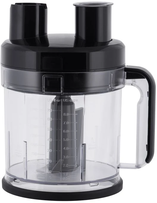 Braun MultiQuick 9 MQ 9195XLI, Panardinamas trintuvas, 2 l, Ledo smulkinimas, 1,2 m, 1200 W, Juoda, Nerūdijančio plieno