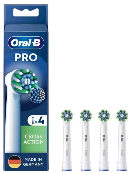 Oral-B CrossAction šepetėlių galvutės, 4 vnt