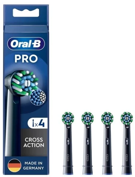 Końcówka Oral-B Sonic dantų šepetėlis head 860236 / 4x Cross Juodas