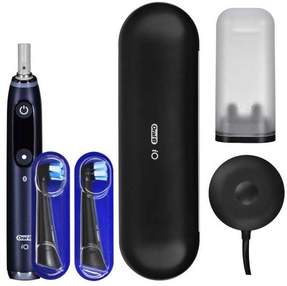 ORAL-B iO Series 9 Elektrinis dantų šepetėlis, juodos spalvos