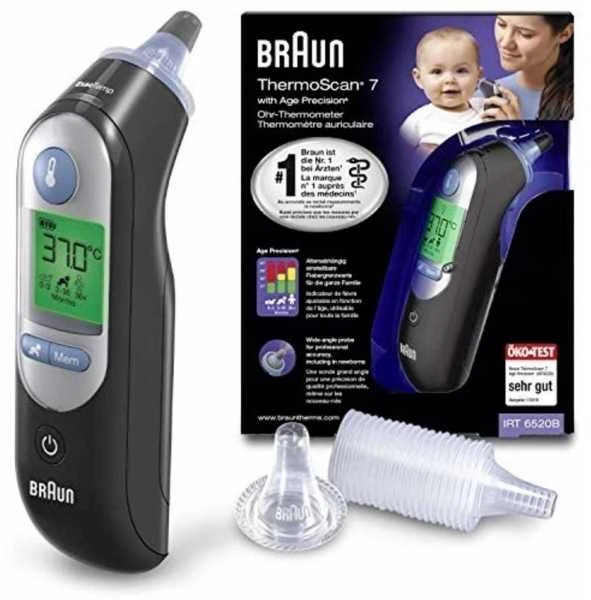Medicininis termometras Braun ThermoScan 7