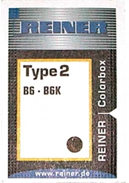 Reiner B6 numeravimo mašinos pakaitinis rašalo bakelis