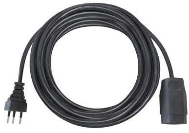 Brennenstuhl 1160432015, 10 m, Vidinis, J tipas, 1.5 mm², Plastikas, Juodas