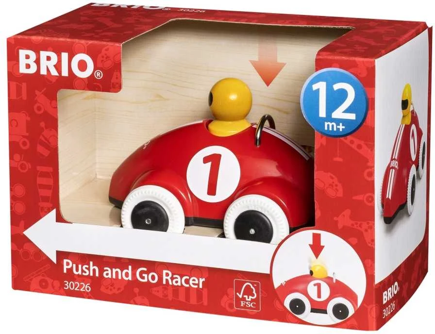 BRIO – Push & Go lenktynininkas – 30226