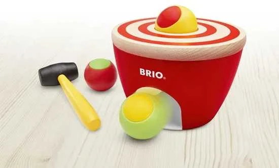 Brio Infant BRIO medinis žaislas Ball Pounder, 30519