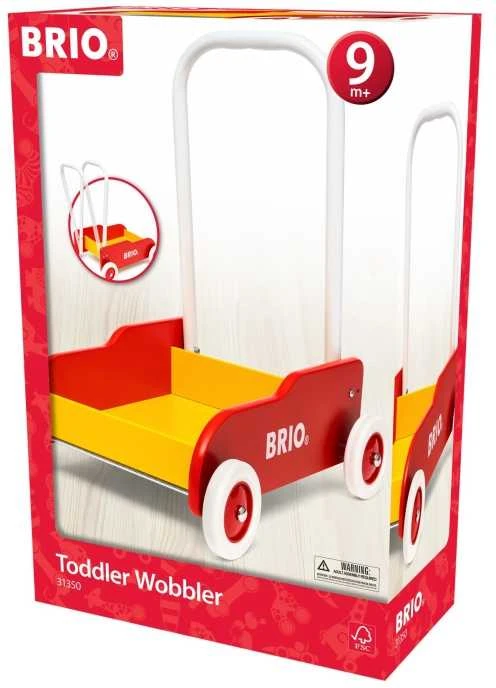 BRIO – vobleris mažiems vaikams, raudonas (31350)