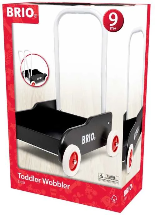 BRIO – juodas vobleris mažiems vaikams (31351)