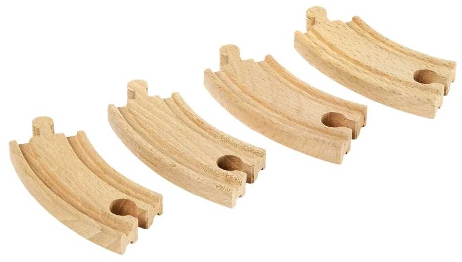 Ravensburger Brio Geležinkelis BRIO lenktų kelio detalių rinkinys, maži 33337