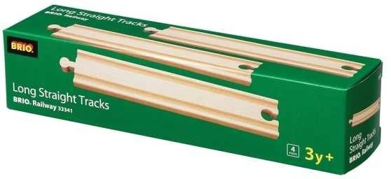 Ravensburger BRIO - Ilgi tiesūs bėgiai (33341)