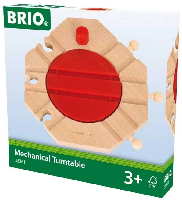Ravensburger BRIO RAILWAY mechaninė besisukanti platforma, 33361003
