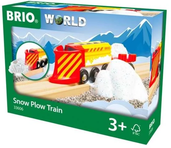 BRIO - Traukinys su sniego valytuvu (33606)