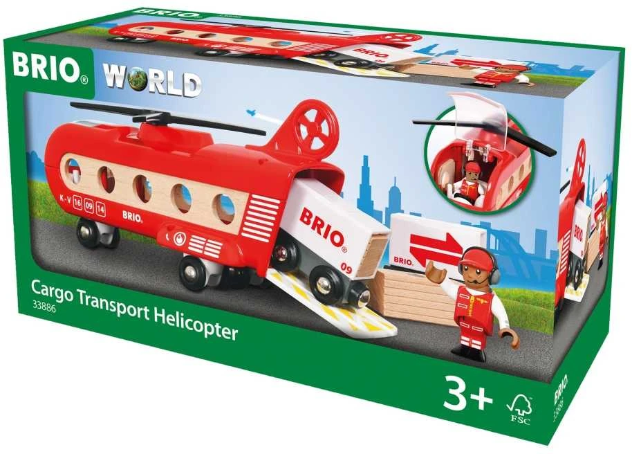 Ravensburger Brio geležinkelis BRIO krovininis sraigtasparnis, 33886