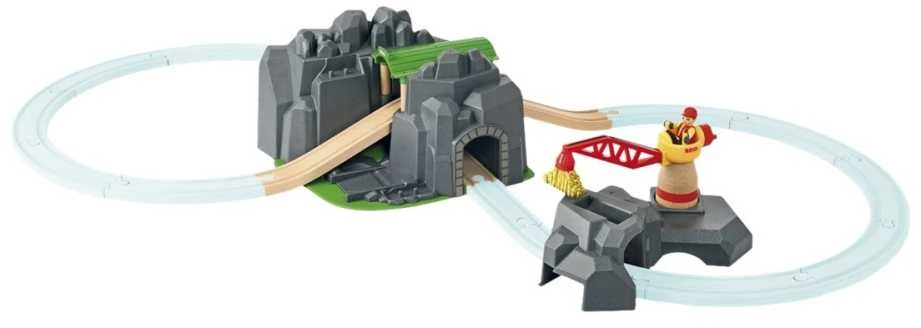 BRIO - Kranas ir kalnų tunelis (33889)