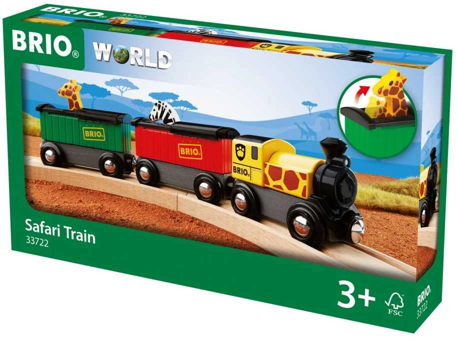 Ravensburger Brio geležinkelis BRIO traukinys Safaris 33722