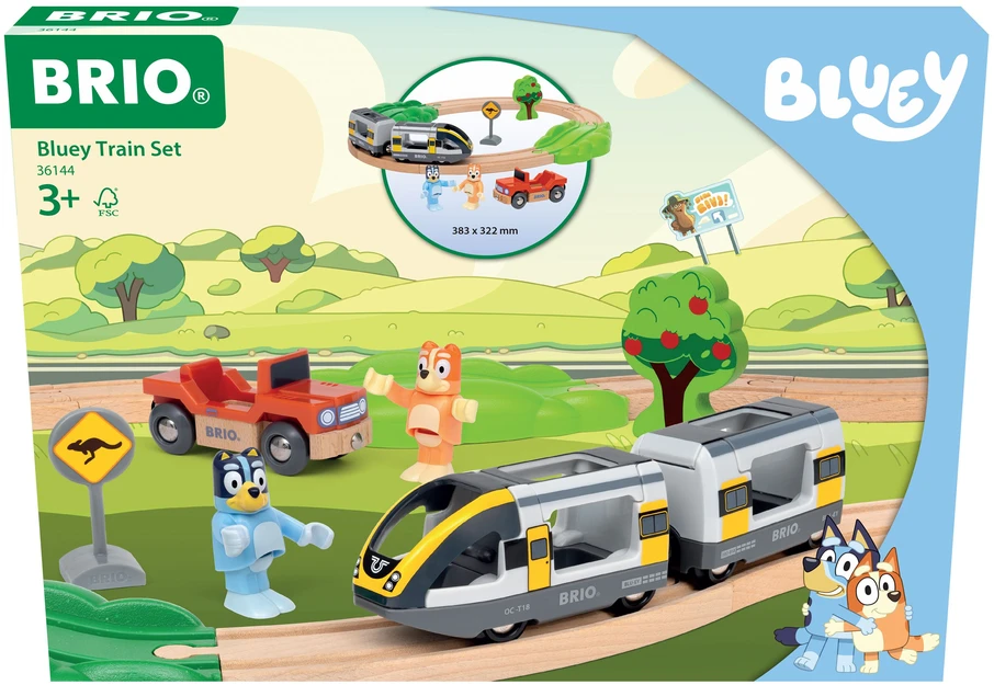 BRIO - Mėlynojo traukinio rinkinys (36144)