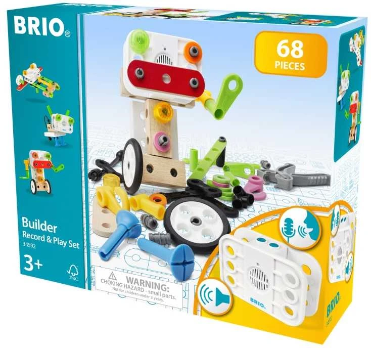 BRIO konstruktorius Builder Record Play, 34592