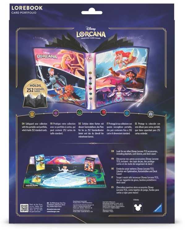 Dėlionė Ravensburger Album na karty Disney Lorcana princesių stalo žaidimas