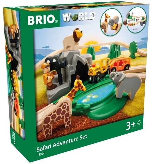 BRIO RAILWAY Safari nuotykių rinkinys, 33960