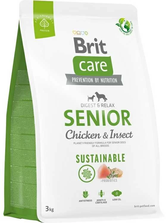 Brit Care SS Senior vištiena&Insect NAUJIENA 3kg