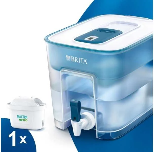 Vandens filtras-talpa BRITA FLOW, 8,2L, mėlynos spalvos