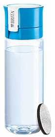 Brita Fill&amp;Go, Vandens filtravimo butelis, 0,6 l, Mėlynas, Permatomas