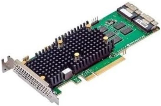 „Broadcom 9660-16i“ sąsajos plokštės / adapteris Vidinis SAS, SATA, SFF-8654