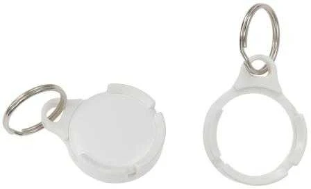 Brodit Brodit 216215, Žiedas, Baltas, Raktų ieškiklio žiedas, Apple AirTag, 34 mm, 34 mm