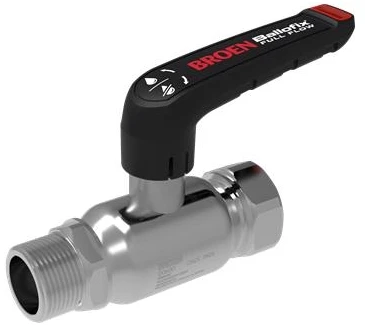 Broen Rutulinis vožtuvas RF 1/2x1/2'' žemas