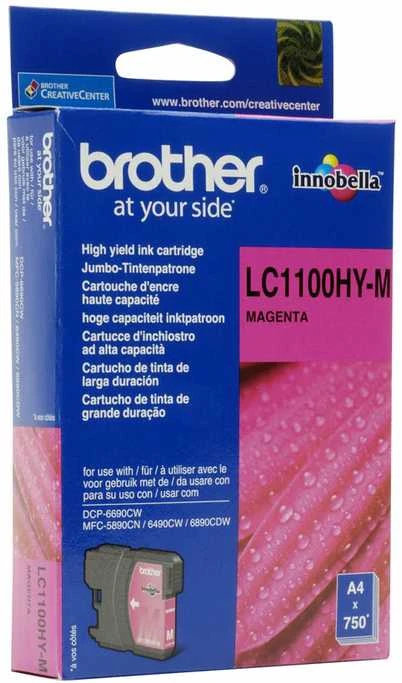 BROTHER LC-1100M TONERIS MAGENTA 325P