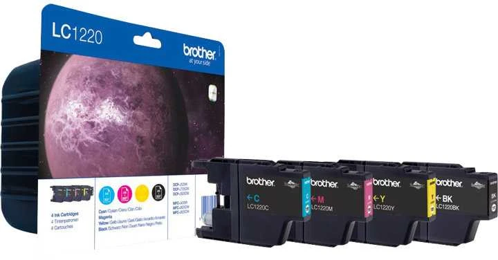 Rašalo kasetė Brother LC1220 CMYK | DCP-J925DW
