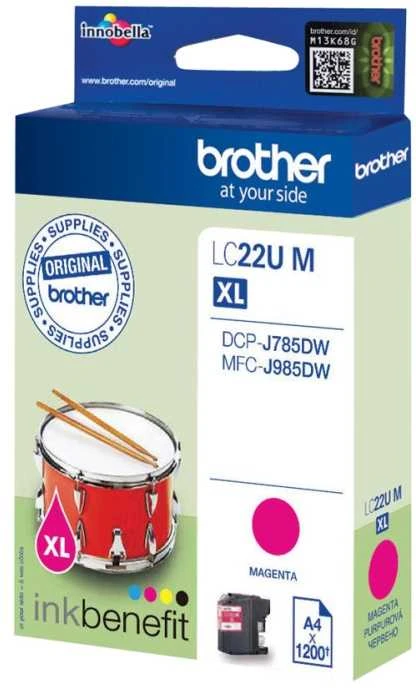 Brother LC-22UM | Rašalo kasetė | Magenta