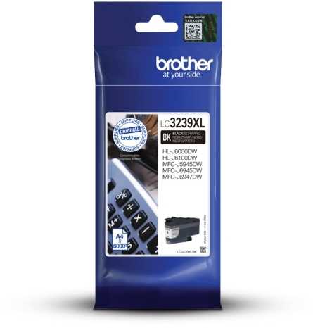 BROTHER LC3259 XL Juodas INK CARTRIDGE - 6000P