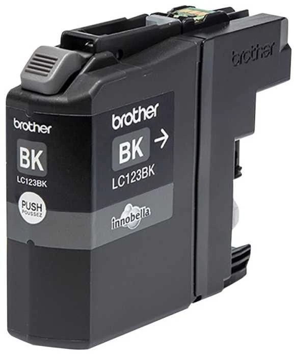 Brother LC-123BKBP rašalo kasetė Originalus Juoda 1 vnt