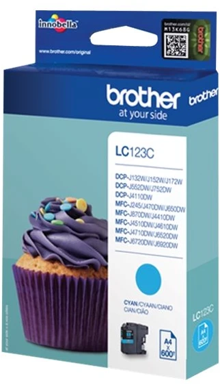 TIN Brother LC-123C žalsvai mėlyna