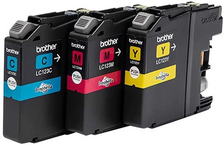 Rašalo kasetė Brother LC123RBWBP CMY | blister
