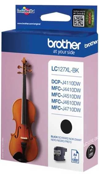 Rašalo kasetė Brother LC127XLBKBP2 Juodas dual pack | MFC-J4510DW