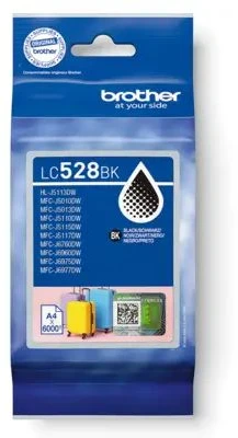 Brother LC528BKP rašalas / rašalo kasetė juoda (6.000 SEI