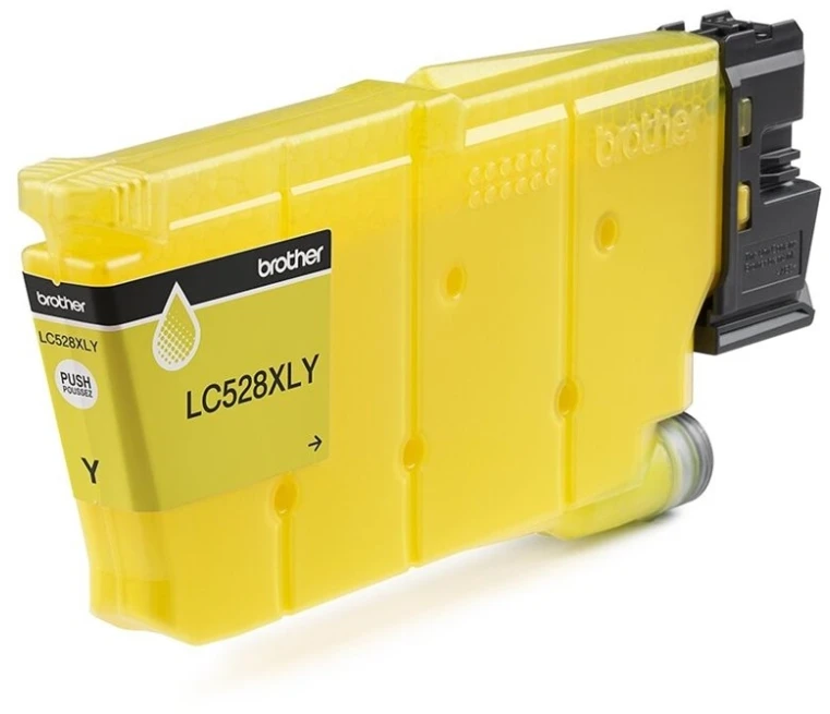 Brother LC528XLY Geltona Ultra High Yield Inkjet Cartridge | Brother