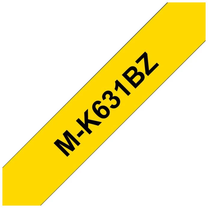 Brother P-touch MK631BZ;geltona/juoda 4m (12 mm)